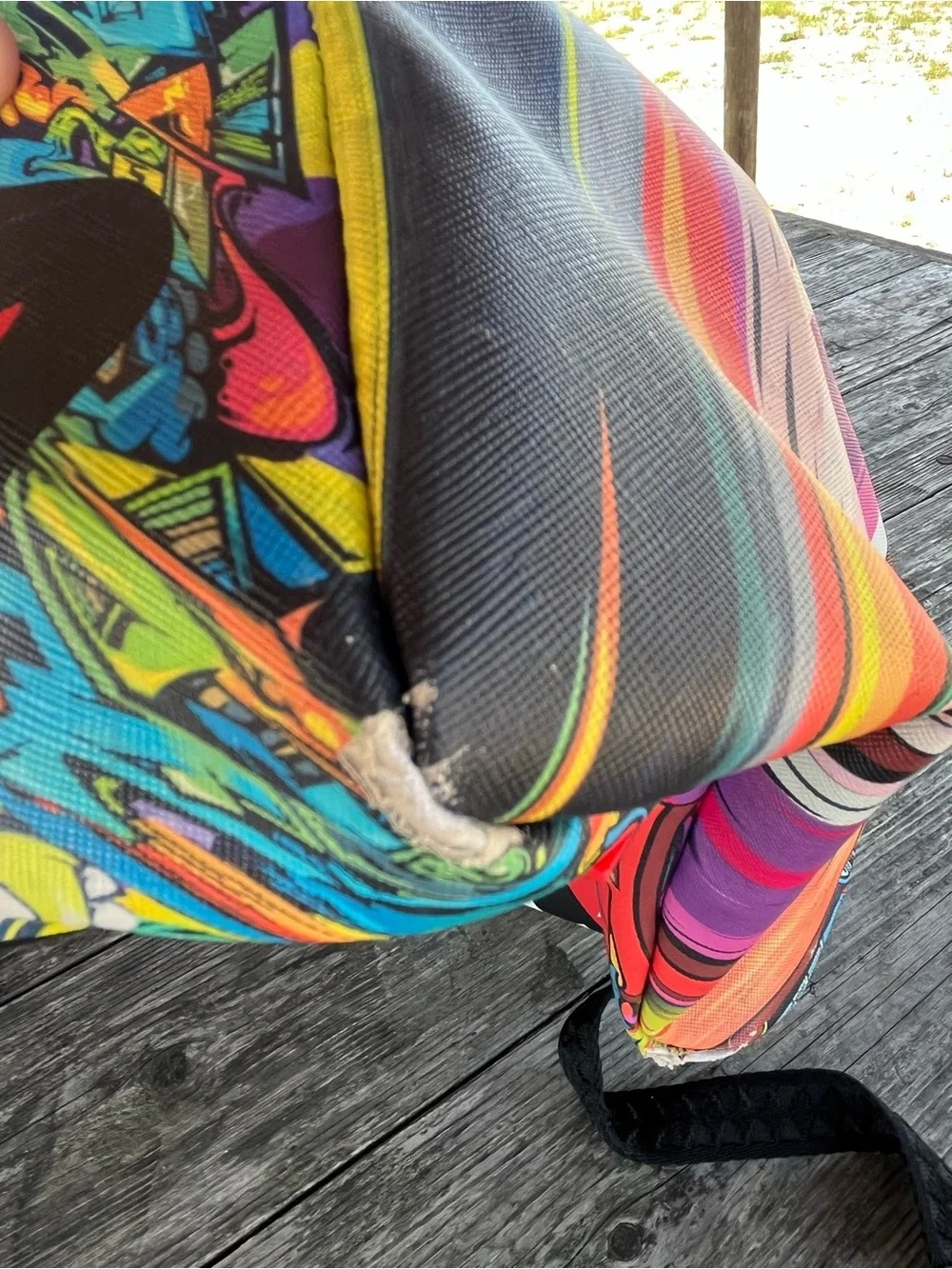 Sprayground Multicolor Shark Mouth Backpack limited edition, graffiti